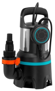 Pompa submersibila pentru apa murdara Gardena 16000: Pompa submersibila cu debit 16.000 l/h, functie automata, intrerupator plutitor cu functie de functionare continua, sistem de cuplare rapida, 450 W (9042-20) - Img 4