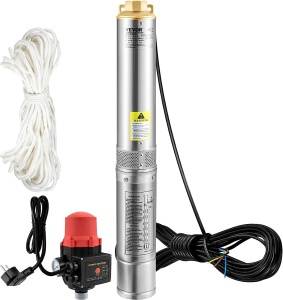 Pompa submersibila VEVOR 3SDM221 550W Debit 50Lmin Inox Rezistenta la nisip