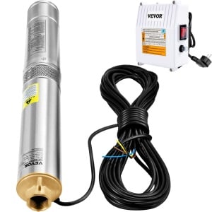 Pompa submersibila VEVOR 4SDM46 370W 110Lmin 44m Inox - Img 9
