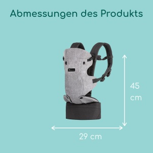 Port-bebe Bebeconfort Go4, 0-15 kg, 4 pozitii, Negru - Img 6