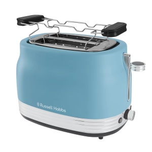 Prajitor de paine Russell Hobbs Hanley Retro 28651-56 900W Albastru 6 trepte de rumenire