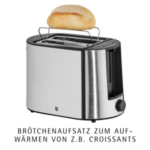 Prajitor de paine WMF Bueno Pro, 870W, 6 trepte de rumenire, inox mat - Img 4