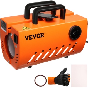 Presa de sublimare VEVOR 620W pentru cani 11-30 oz culoare negru tehnologie inovatoare