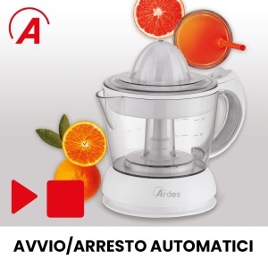 Presa electrica pentru citrice ARDES ARSPRE02, 0.75L, 25W, cu filtru - Img 7