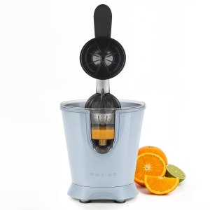 Presa electrica pentru citrice SWEISS ZEST6, 160 W, albastra, cu sistem anti-picurare - Img 5