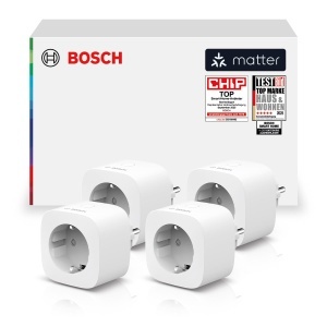 Priza Inteligenta Bosch Smart Home, 16A, cu functie de masurare a consumului