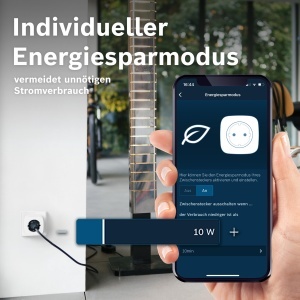 Priza inteligenta Bosch Smart Home Zwischenstecker M WiFi functie de economisire energie - Img 3
