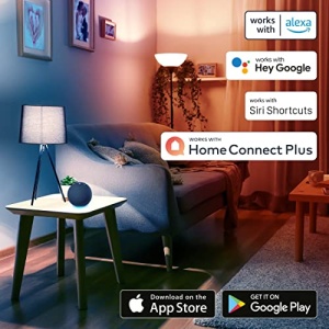 Priza WiFi Hama cu 2x USB A (priza Smart Home pentru dispozitive de pana la 2300 W si USB 2.1 A pentru smartphone, tableta, priza Wi-Fi pentru control vocal cu Alexa, Google, Siri, control aplicatie, 10 A) alb - Img 20