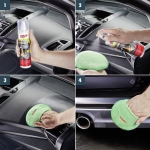 Produs de curatare SONAX TiefenPfleger Glanz 300 ml pentru plastic si cauciuc - Img 5