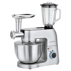 ProfiCook PC-KM 1189 Masina de Framantat 3in1 1500W Bol 67L Mixer din Sticla 15L Accesoriu pentru Carne