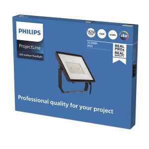 Proiector LED Philips ProjectLine 150W 6500K IP65 Negru - Img 2