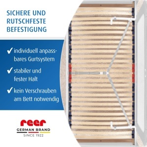 Protectie pentru pat Reer ByMySide, 100x50 cm, gri, cu functie de pliere - Img 6