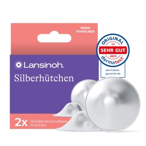 Protectie pentru sfarcuri Lansinoh Silberhutchen, 2 bucati, din argint 999, usor si confortabil