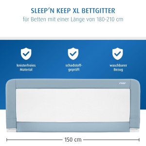 Protectie Rausfallschutz pentru Pat Reer Sleepn Keep, 150 cm, 50 cm inaltime - Img 3