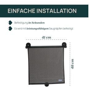 Protectie solara auto Chicco 06079518950000 usor de montat siguranta pentru copii - Img 4