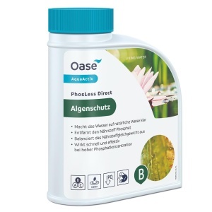 Protector Algicid OASE AquaActiv PhosLess Direct 650 g - Reducere Phosphat, Prevenire Alge