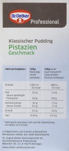 Pudding cu gust de fistic Dr. Oetker 1 kg - Puddingpulver de inalta calitate - Img 3
