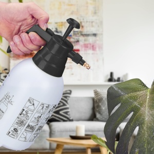 Pulsator de apa cu duza ajustabila, 1.5 l, negru - Img 3