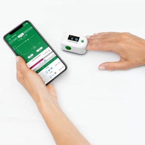 Pulsoximetru Medisana PM 100 connect cu Bluetooth, OLED, One-Touch - Img 3