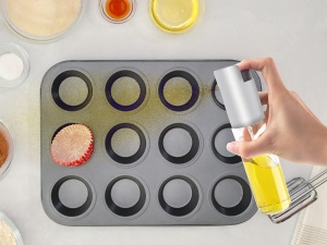 Pulverizator de ulei C102SPE001 BEPER cu recipient de sticla de masurare - Spray de ulei pentru friteuza cu aer cald - Img 7