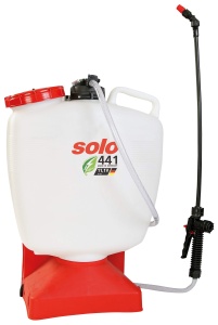 Pulverizator rucsac fara fir SOLO 441 - Pulverizator sub presiune fabricat in Germania, alb
