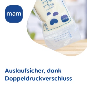 Pungi pentru colectare lapte matern MAM, 180 ml, 100 bucati, BPA- si BPS-free - Img 4
