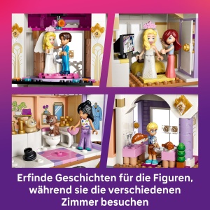 Puppenshaus LEGO Friends Grand Hotel Heartlake City 42704, 1406 piese, 6 figurine - Img 5