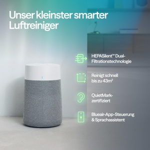 Purificator de aer Blueair Blue Pure 511i Max, HEPASilent, pentru spatii de pana la 43 m - Img 2