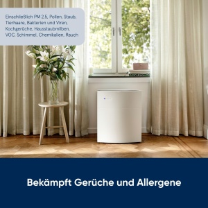 Purificator de aer Blueair Classic 205 HEPA Silent Alb pentru spatii de pana la 52 m2 - Img 3