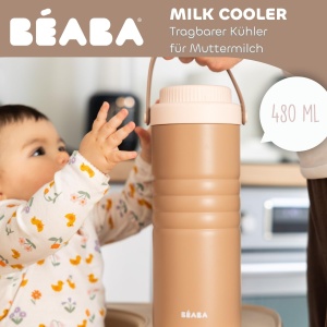 Racitor de lapte matern BEABA, capacitate 480 ml, din otel inoxidabil, racire 24h - Img 2