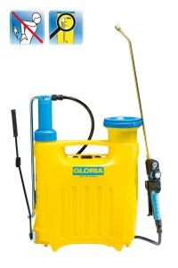 Racitor de spate GLORIA Hobby 1200, 12 L, presiune de pana la 6 bar