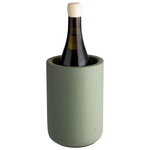 Racitor de sticle APS ELEMENT din beton, 0.7-1.5 litri, inaltime 19 cm, verde - Img 3