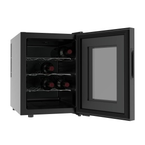 Racitor de vinuri Taurus Chanson 12 pentru 12 sticle, putere 70W, design negru - Img 3