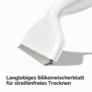 Racleta OXO Good Grips cu maner din aluminiu extensibil, 39.4-58.4 cm, silicon - Img 6