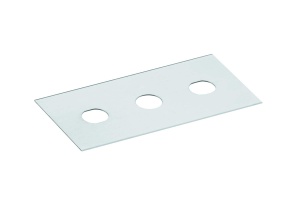 Racleta pentru Ceranfeluri Rosle 12831, 10 Cutite de Schimb, Otel Special - Img 1