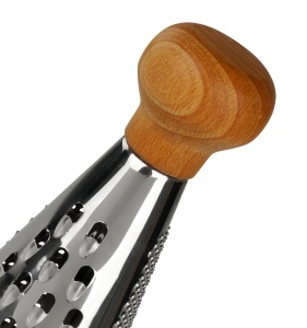 Radea din inox Fackelmann 31036, 3 grosimi, maner din lemn FSC, 24 x 12 cm - Img 4