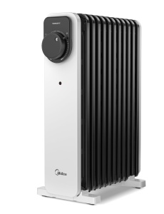 Radiator cu ulei Midea NY2311-25U, 2300W, 11 rippen, alb