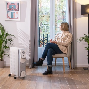 Radiator electric Cecotec ReadyWarm 11000 Space 360o 2500 W alb 11 module - Img 3