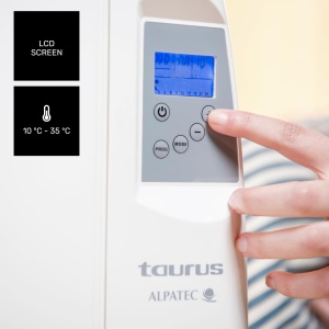 Radiator electric Taurus Malbork 900W cu programator si termostat ajustabil - Img 3