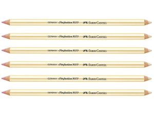 Radier cu doua capete Faber-Castell Perfection 7057, 6 bucati, PVC-free