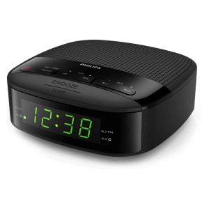 Radio cu ceas Philips TAR320512, functie Sleep Timer, alarma dubla, FM digital