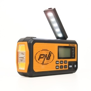 Radio portabil PNI DYN300, 4000 mAh, cu incarcare solara, flashlight, port USB, portabil