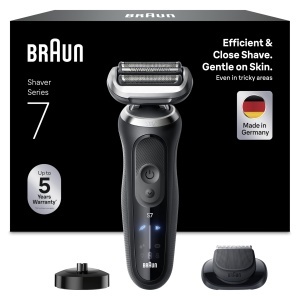 Rasierer electric Braun Series 7 72-N4200s, 60 min autonomie, negru