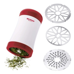 Rasnita de ierburi si razatoare pentru parmezan Westmark 11602260 albverde inox si plastic - Img 2
