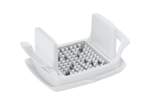 Rasnita de legume Metaltex 255702084 cu lame Inox, anti-alunecare, pentru fructe si branza - Img 2