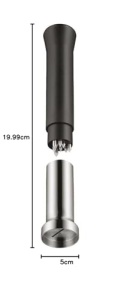 Rasnita de nucsoara WMF Top Tools 165 cm inox Cromargan cu compartiment de depozitare - Img 6