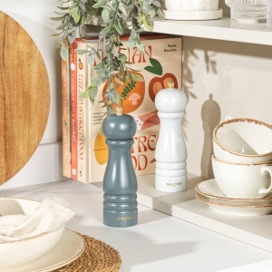 Rasnita manuala Salter BW120291GEU7 lemn mecanism ceramic ajustare granulatie verde - Img 5