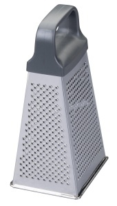 Rasnita multifunctionala Fackelmann din otel inoxidabil, culoare Gravity Grey, 11 x 9 x 21,5 cm - Img 2