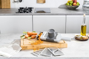 Rasnita multifunctionala ZWILLING Z-Cut, 4 lame din otel inoxidabil, culoare gri - Img 7