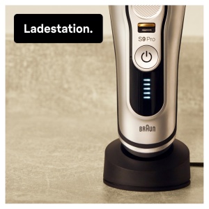 Rasoir electric Braun Series 9 Pro 9417s, argintiu, cu trimmer ProLift, 100 impermeabil - Img 3